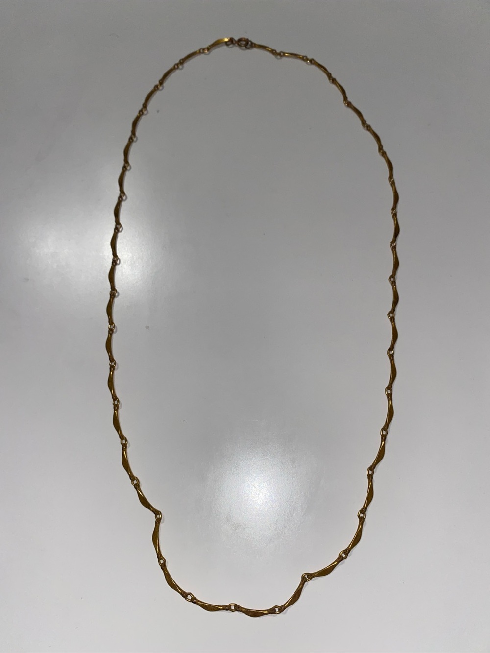 Y2K Gold Long Necklace